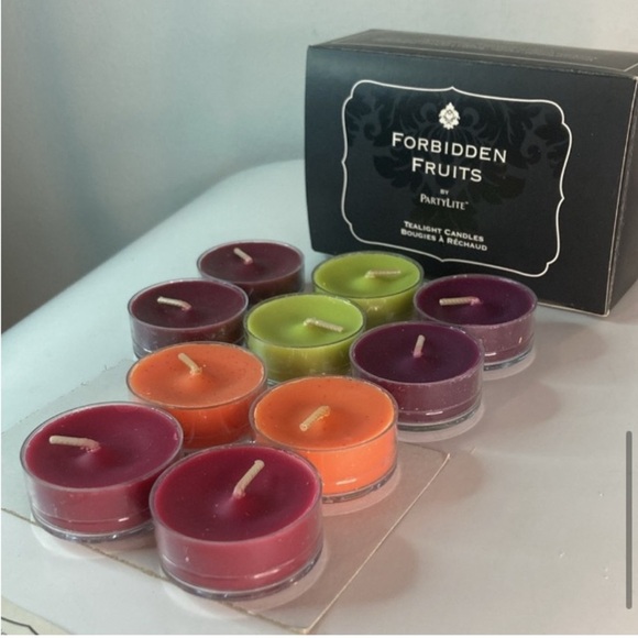 PartyLite Forbidden Fruits Tealight Sampler New in box quantity 10 P95559 - Picture 2 of 6